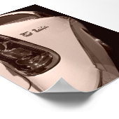 56 chevy antiek stijl poster (Hoek)