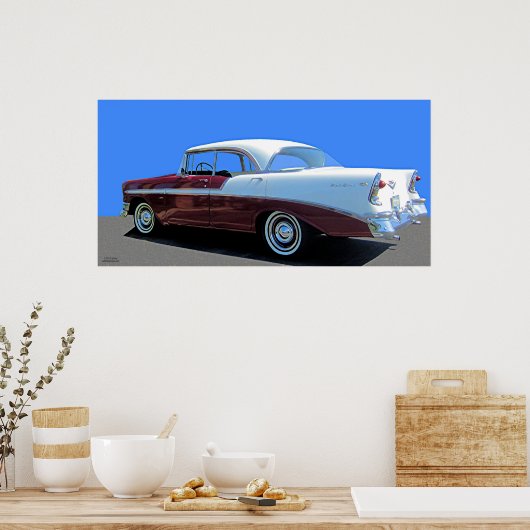 '56 CHEVY BEL AIR POSTER (Cuisine)