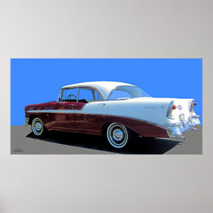 '56 CHEVY BEL AIR POSTER