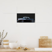 "56 CHEVY BEL AIR POSTER (Keuken)