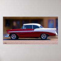 '56 CHEVY BEL AIR POSTER