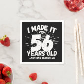 56 Jaar Oud Sarcastisch Meme Grappig 56e Verjaarda Servet (Insitu)