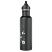 56 jaar oude Bday Wiskunde Teacher 56ste verjaarda Waterfles (Rechts)