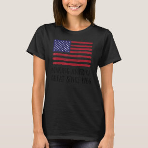 56e verjaardag maken Amerika groot sinds 1966 3 T-shirt