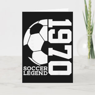 56ste verjaardag Voetballegende 1970 Kaart