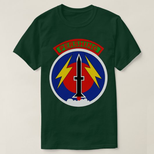 56th Artillery Command Pershing T-shirt (Design voorkant)