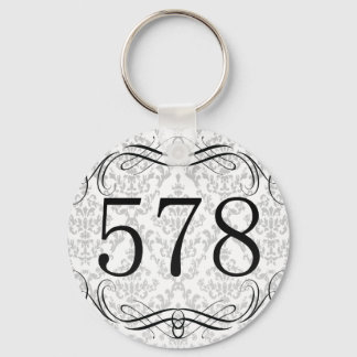 578 Netnummer Sleutelhanger
