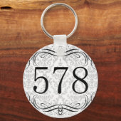 578 Netnummer Sleutelhanger (Voorkant)