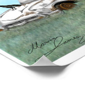 57 Chevy naar het vasteland. Poster (Hoek)