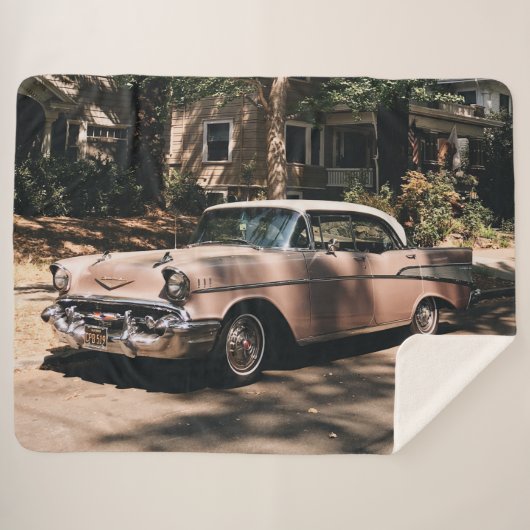 57 CHEVY SHERPA DEKEN (Voorkant (horizontaal))