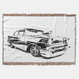 57 couverture de jet de la bête #2 de Chevy