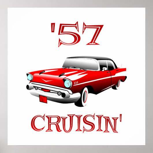 57 Crusin Poster (Voorkant)