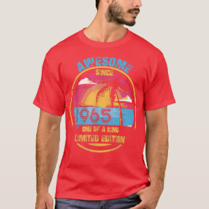 57 jaar oude Vintage Geweldige sinds 1965 57e gebo T-shirt