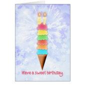 57e anniversaire Crème glacée géante (Devant)