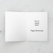 57e anniversaire du Mariage Carte de voeux (Intérieur)