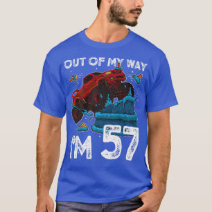 57e verjaardag, jongen-monster uit mijn weg, ik be t-shirt