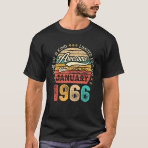 57e verjaardag jongens 57 jaar oud Geweldige sinds T-shirt
