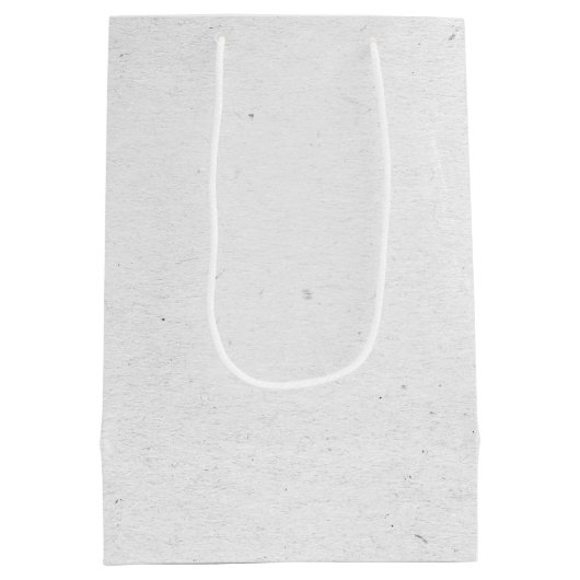 57th Birthday Black Odometer Medium Cadeauzakje (Achterkant)