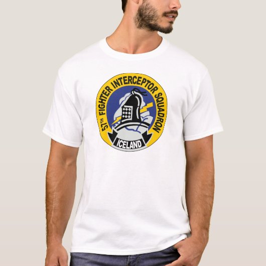 57th Fighter Interceptor Squadron T-shirt (Voorkant)
