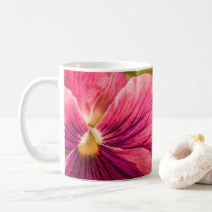 5880-Red Pansy Coffee Mok