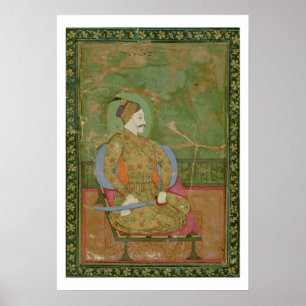 58.20/25A Portret van Sultan Abdullah Qutb Shah se Poster