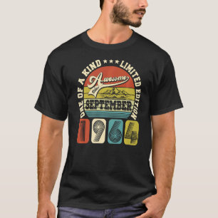 58 jaar oud 58 jaar Geweldige sinds september T-shirt