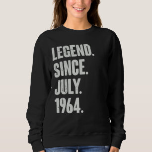 58 Jaar Oud 58e Verjaardag Legende Sinds Juli 1964 Trui