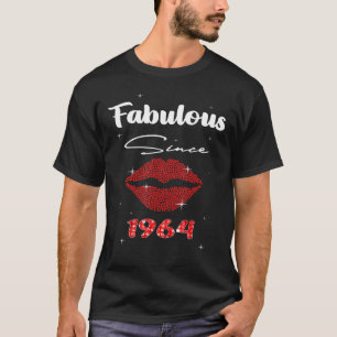 58 jaar oud fabelachtig sinds 1964 58ste verjaarda t-shirt