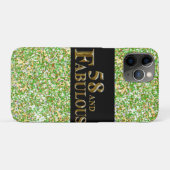 58e verjaardag Case-Mate iPhone case (Achterkant (horizontaal))