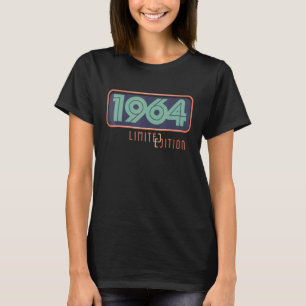 58e verjaardag Mannen dames 58 jaar 1964 1 T-shirt