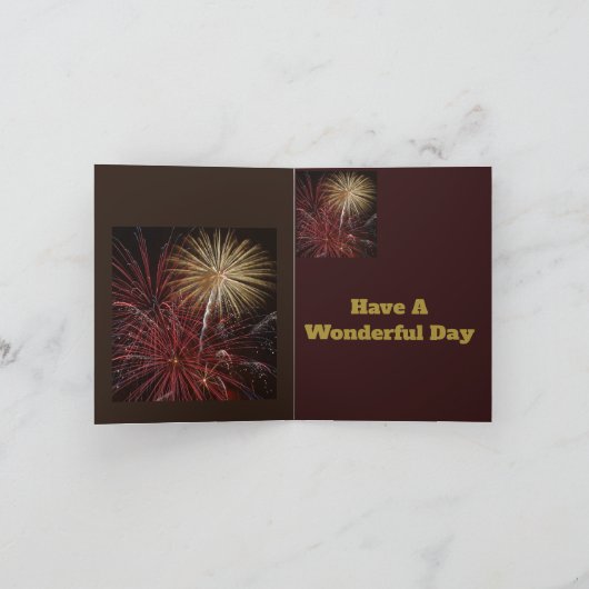 58ste Jubileum voor bruiloft Kaart (Binnen)