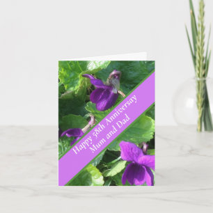 58ste Jubileum voor bruiloft Kaart