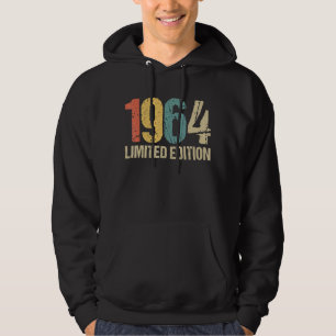 58ste verjaardag Dames Mannen 58 jaar 1964 Hoodie