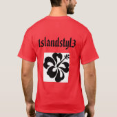 592, 1slandstyl3 t-shirt (Achterkant)