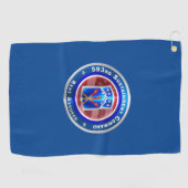 593e duurzaamheidscommando "Rest Assured" Golf Tow Golfhanddoek (Horizontaal)