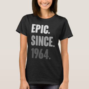 59 jaar oude Vintage 1964 59e verjaardag decorati T-shirt