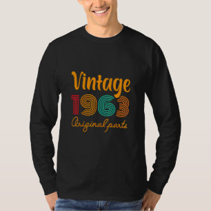 59e  geboortedag 1963: geboortedag 1963 Orig T-shirt
