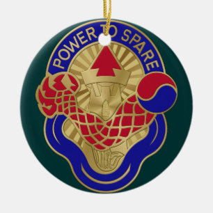 59e Ordnance Brigade Keramisch Ornament
