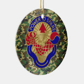 59e Ordnance Brigade-keramisch sieraad Keramisch Ornament (Rechts)