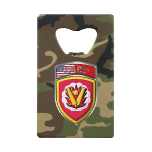 59e Ordnance Brigade Koude Oorlog Kredietkaart Flessenopener