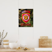 59e Ordnance Brigade "Koude Oorlog Nucleaire Deter Poster (Keuken)