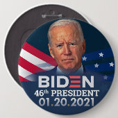 59e President Inauguration Day 2021 Button (Voorkant /achterkant)