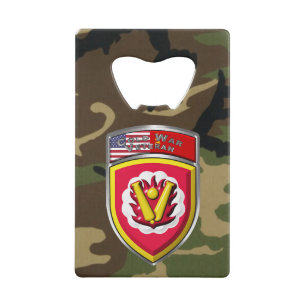 59th Ordnance Brigade Koude Oorlog Veteraan Kredietkaart Flessenopener