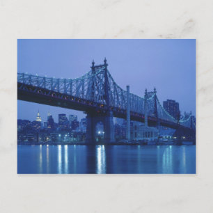 59th Street-brug, New York, VS Briefkaart