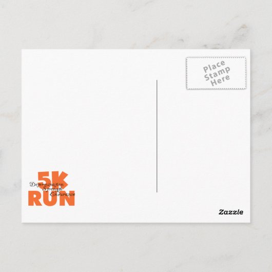 5.000 Sinaasappel uitvoeren Briefkaart (Achterkant)