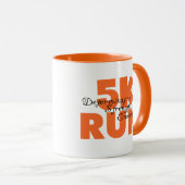 5.000 Sinaasappel uitvoeren Mok (Voorkant rechts)