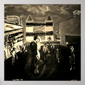 5:05 Originele Olie op Canvas Herdruk Poster! Poster (Voorkant)