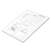 5 - 1 Dagelijkse voedseltracker Notitieblok (Schuin)