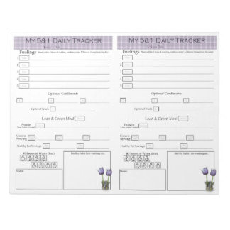 5 - 1 Food Success Tracker Pages Notitieblok