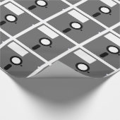 5,25-inch diskettestation - oude computerdiskette cadeaupapier (Hoek)